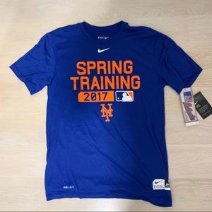 Nike Mets MLB 2017 Spring Training Tee Medium